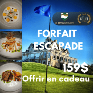 Forfait souper, golf et voiturette