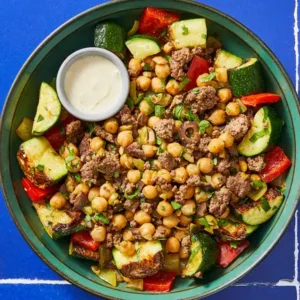 Boeuf et pois chiches façon moyen-orientale