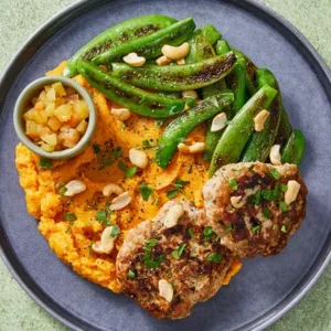 Galettes de dinde aux pommes