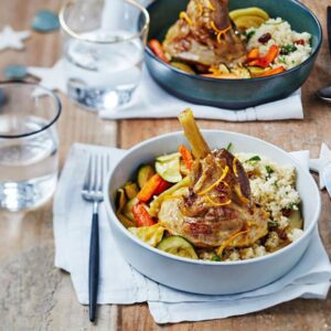 Souris d’agneau comme un couscous